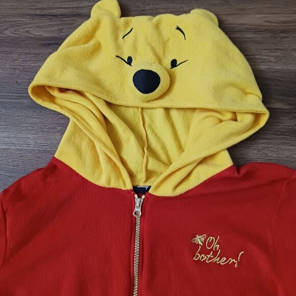 Winnie The Pooh Bear Union Suit Halloween Costume One Piece Pajamas 3X 22W - Picture 3 of 4